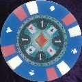 Light Blue Double Stripe 3 colour 14gm numbered 1