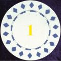 White Diamond 11.5gm numbered 1