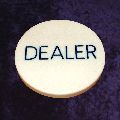Dealer Button 49mm diameter 6mm thick