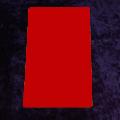 Red Narrow Cut Card
