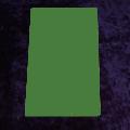 Green Narrow Cut Card