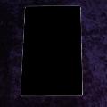 Black Narrow Cut Card