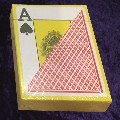 High Quality Standard Width Super Index Red Playing Cards