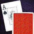 Red Super Index Standard Width Playing Cards