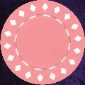Pink Diamond design chip 11.5gm