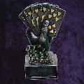 Silver Texas Holdem Poker Trophy