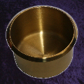 Large Brass Drop In Cup