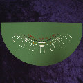 Blackjack Felt on 12mm MDF board