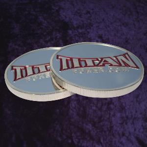 Photo 2 of Personalised Metal Poker Card Protector