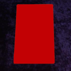 Red Narrow Cut Card Photo