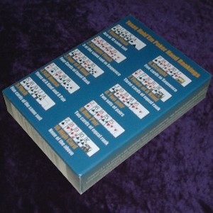 Photo 0 of CARTON containing 18 Red and 18 Blue Playing Cards