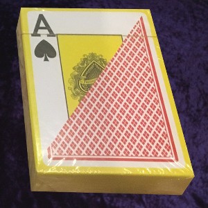 High Quality Standard Width Super Index Red Playing Cards Photo