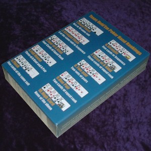 Photo 0 of Standard Width Super Index Blue Poker Playing Cards