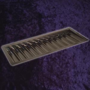 Thick Black Plastic Tray 720 Capacity Photo