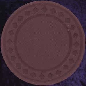 Burgundy poker chip diamond rim 4gm Photo