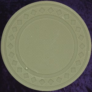 Taupe poker chip diamond rim 4gm Photo