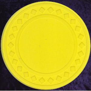 Light Yellow clay chip diamond rim 8gm Photo