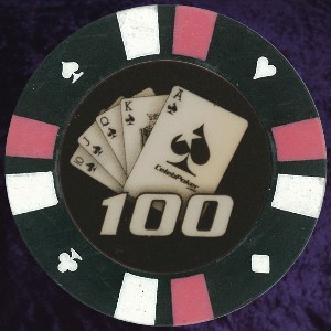 Photo 0 of Black Double Stripe Customised 14gm Chip