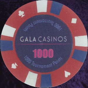 Photo 1 of Red Double Stripe Customised 14gm Chips