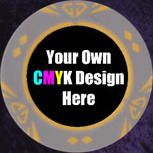 Grey Customised Gem chip 14gm Photo