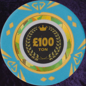 Photo 0 of Light Blue Customised Gem chip 14gm