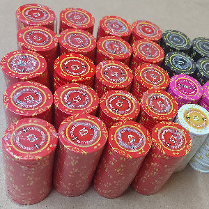 Photo 2 of Red Customised Gem chip 14gm