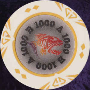 Photo 0 of White Customised Gem chip 14gm