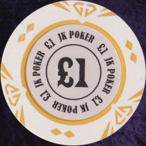 Photo 4 of White Customised Gem chip 14gm
