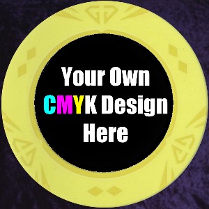 Yellow Customised Gem chip 14gm Photo