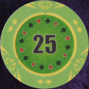 Photo 1 of Light Green Customised Gem chip 14gm