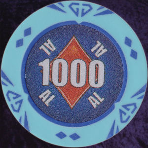 Photo 4 of Light Blue and Blue Customised Gem chip 14gm