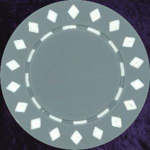 Grey Diamond design chip 11.5gm Photo