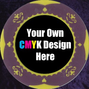 Purple Customised Royal Prince chip 14gm Photo