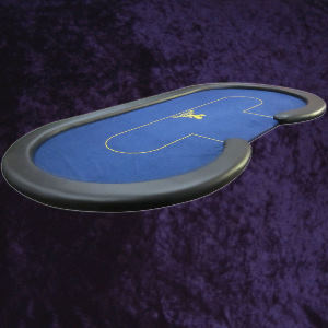 Customised Kidney Shaped Poker Tabletop Photo