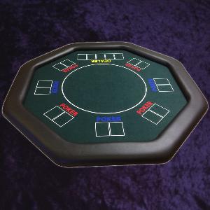 Photo 2 of Customised Octagonal poker table with 4 metal screw in  legs