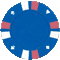 Double Stripe 14gm Casino Chips
