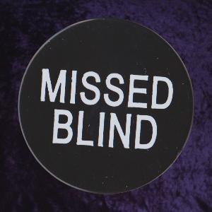 Missed Blind Button 25mm diameter 3mm thick