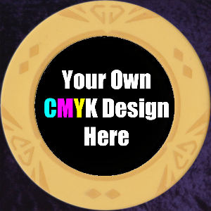 Yellow Customised Gem chip 14gm