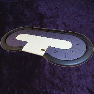 Green Kidney Poker Tabletop Large 262x120cm